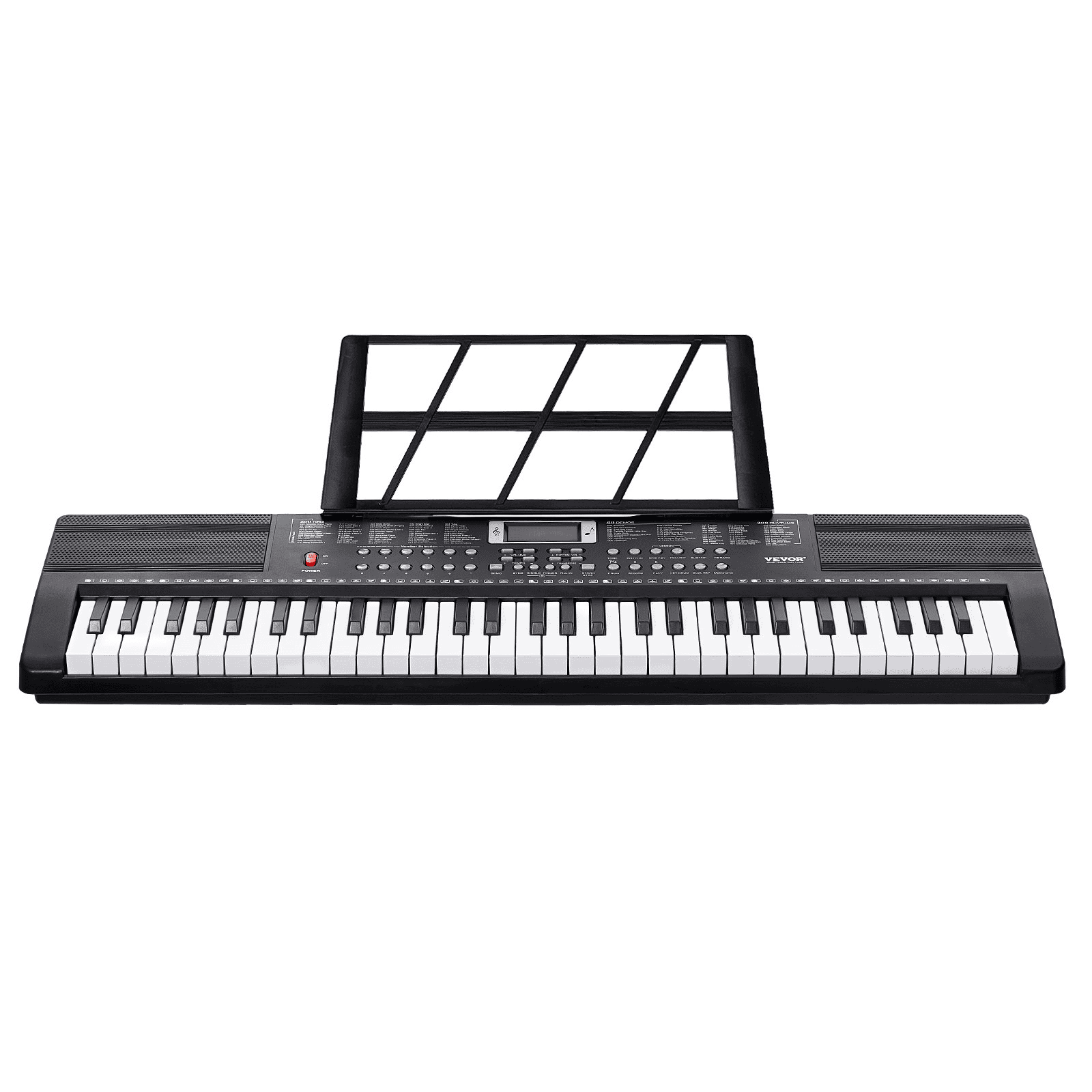 VEVOR 61 Key Digital Keyboard Piano Electric Portable 200 Tones 200 Rhythms