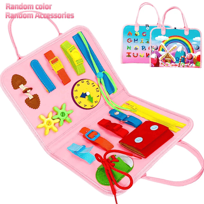 Busy Board Montessori for Toddlers Educational Toy