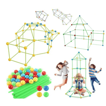 Creative Fort Building Blocks Children's Indoor Tent