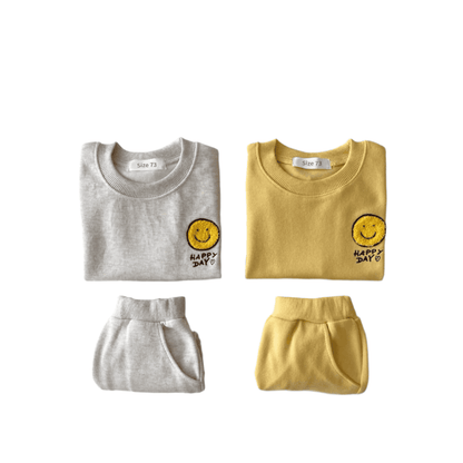 Cotton tracksuit set 2 pcs sweatshirt and trousers for children Multivariant