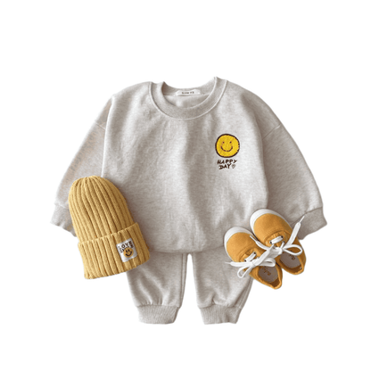 Cotton tracksuit set 2 pcs sweatshirt and trousers for children Multivariant