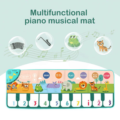 Musical piano mat for children