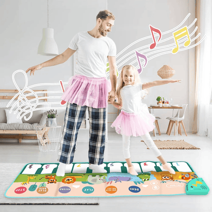 Musical piano mat for children