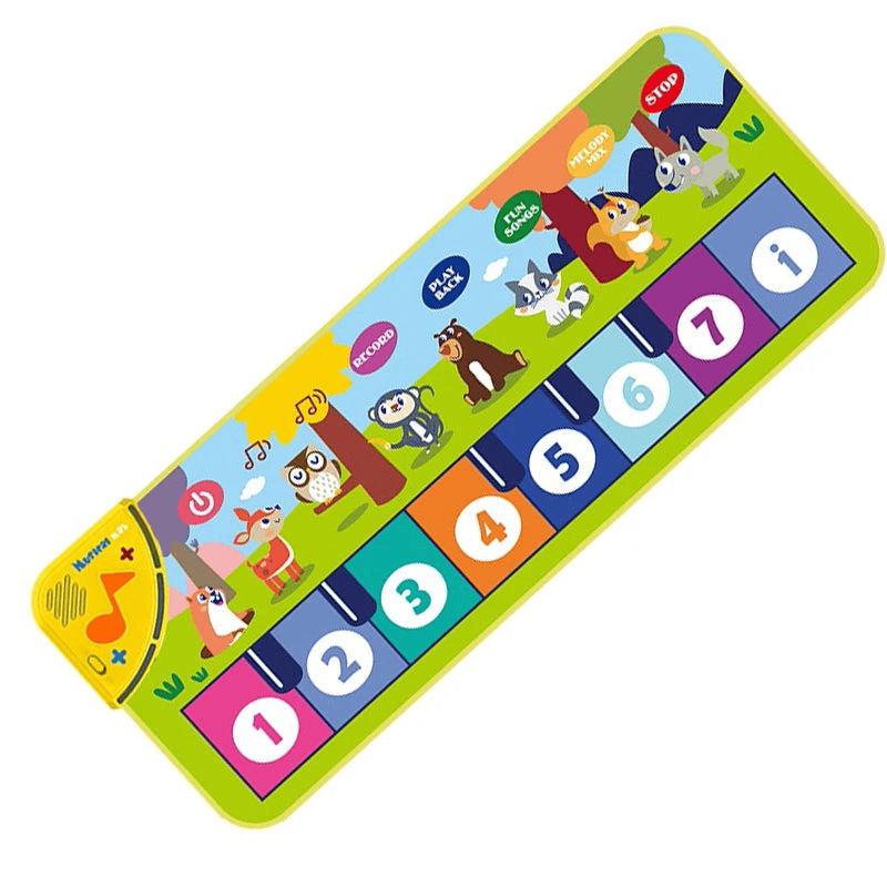 Musical piano mat for children