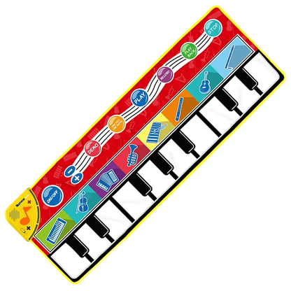 Musical piano mat for children