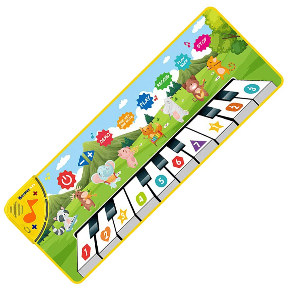 Musical piano mat for children