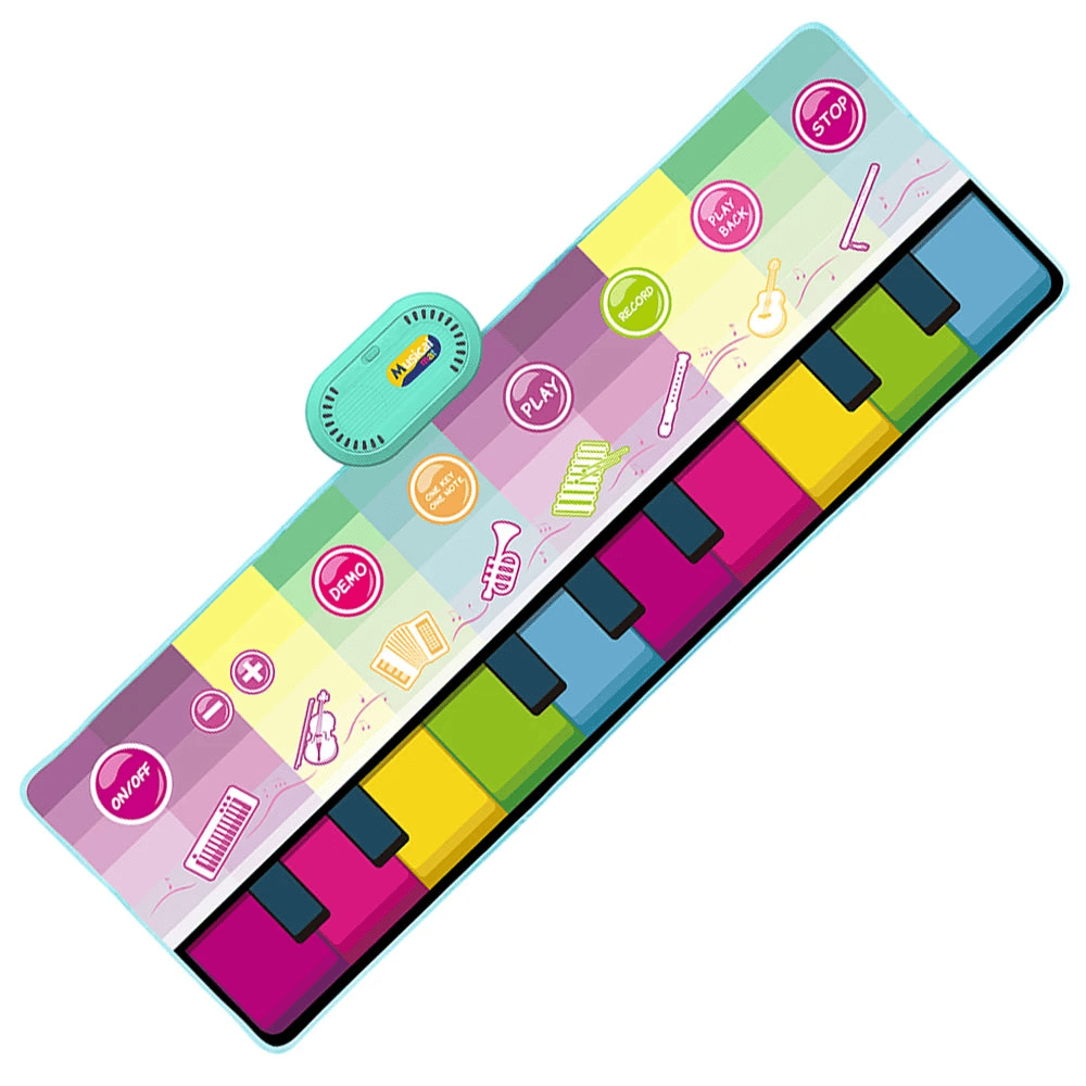 Musical piano mat for children