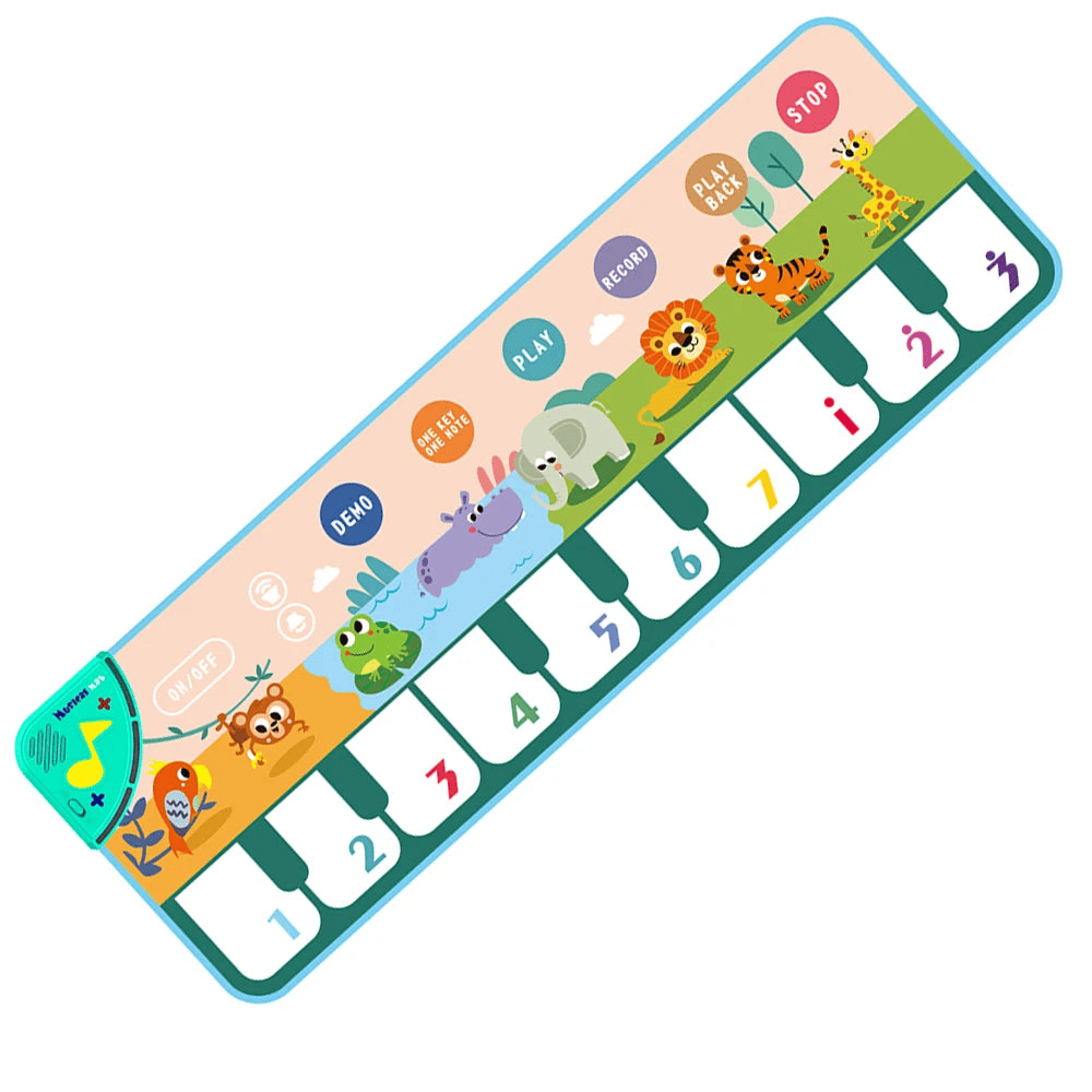 Musical piano mat for children