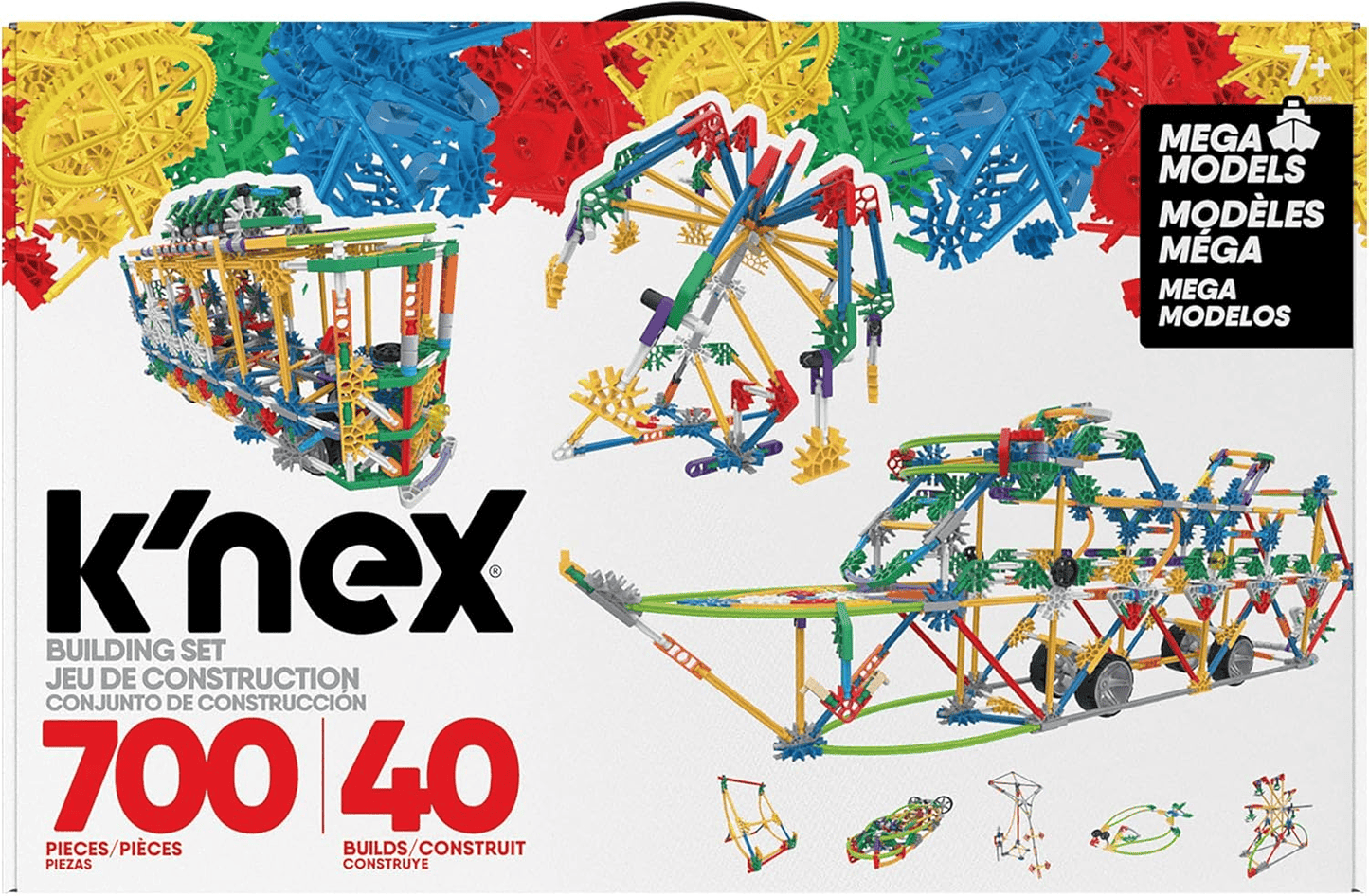 K'nex Mega Models Building Set - 700 Pieces