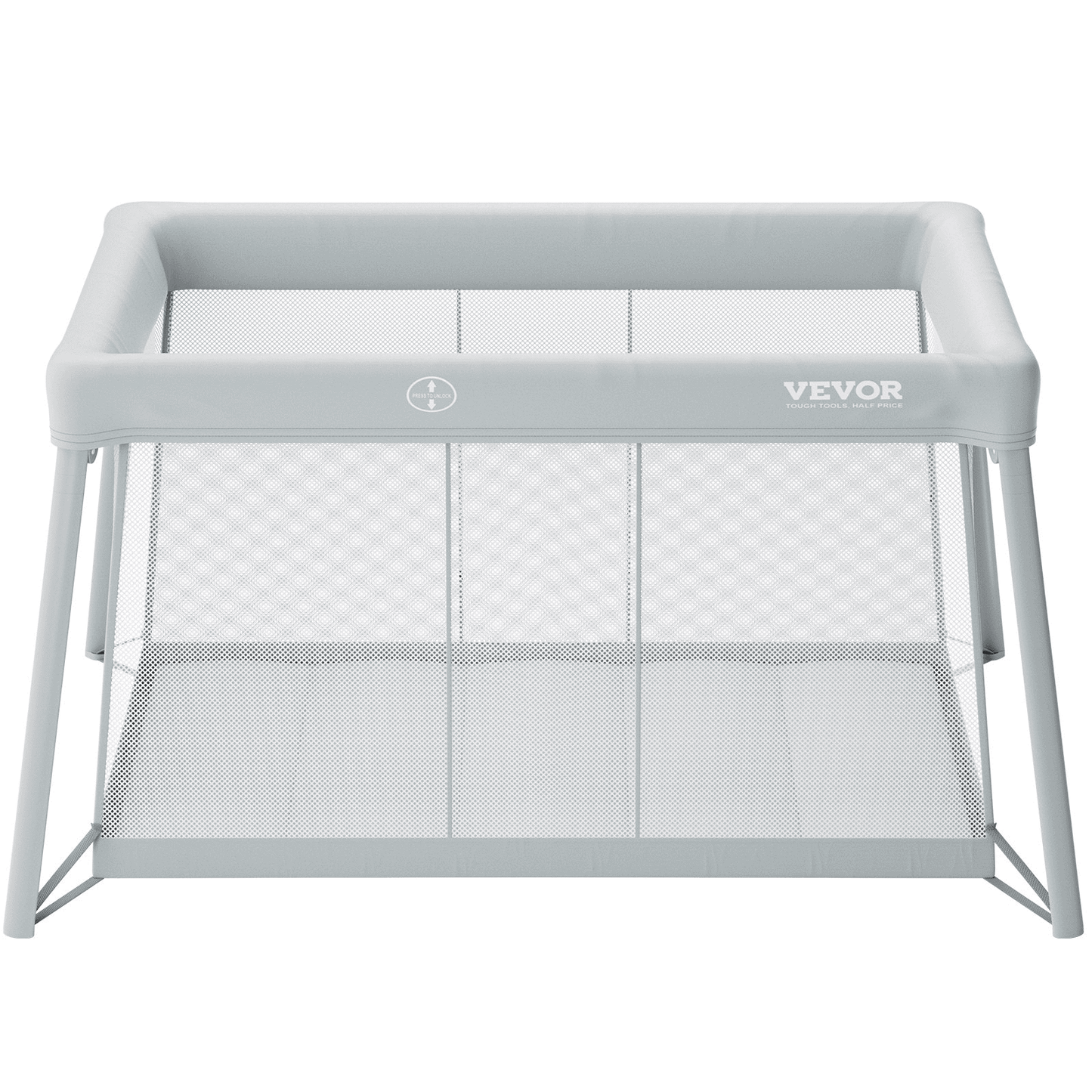 VEVOR Baby Travel Crib and Play Yard Folding Baby Playpen with Soft Mattress Pad