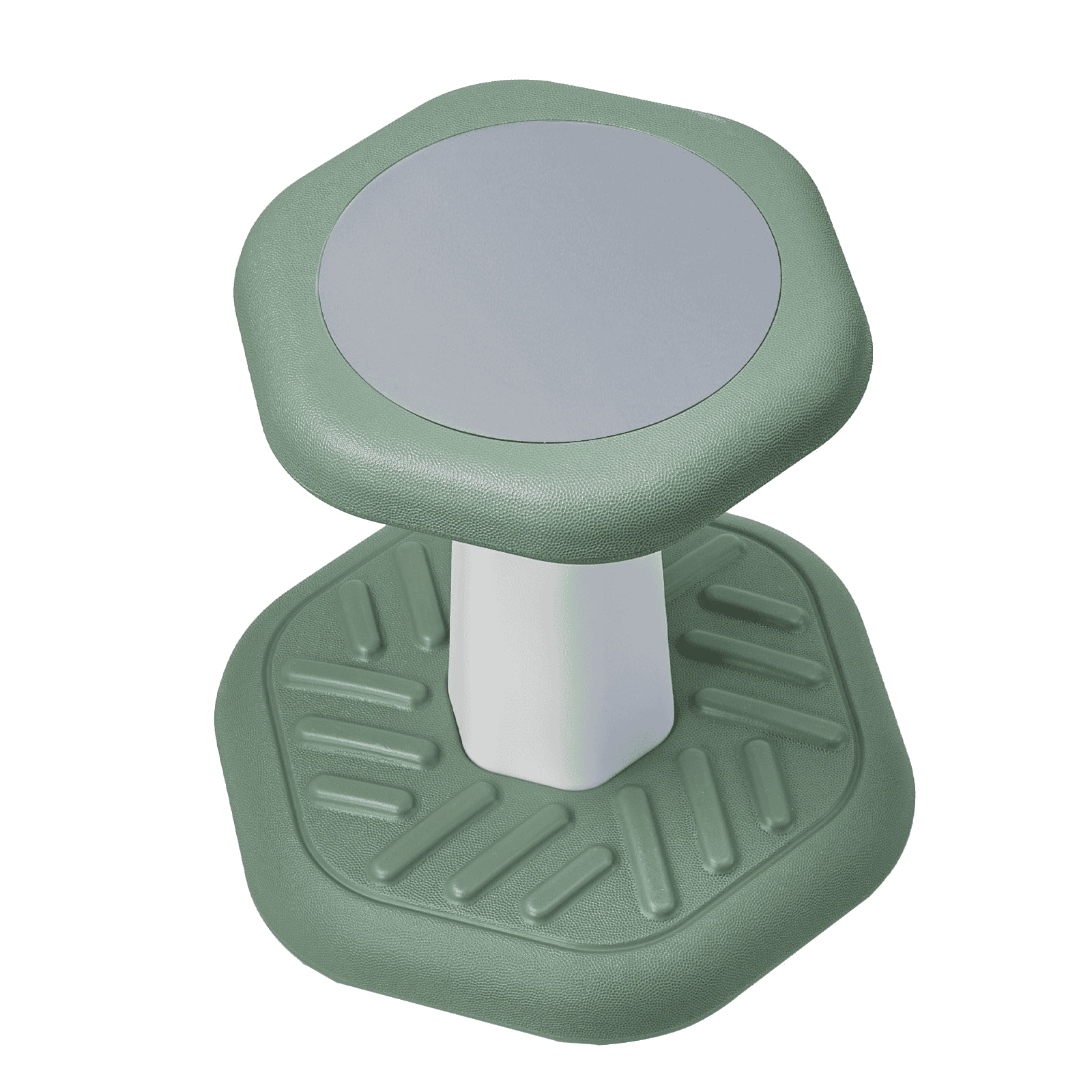 VEVOR Kids Wobble Chair Active Chair with Sponge Cushion, Wobble Stool Improves Focus, Posture and Calm Children, Ideal for Schools and Preschools, Age 3-7, Green