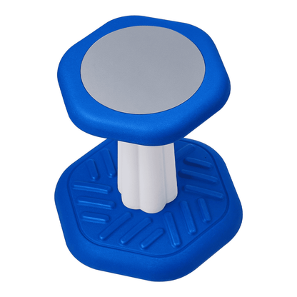 VEVOR Kids Wobble Chair, Active Chair with Sponge Cushion, Wobble Stool Improves Focus, Posture and Calm Children, Ideal for Schools and Preschools, Age 3-7, Blue