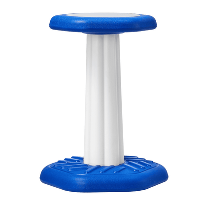 VEVOR Kids Wobble Chair (17.7-inch High), Active Chair with Sponge Cushion, Wobble Stool Improves Focus, Posture and Calm Children, Ideal for Schools and Home, Age 7-14, Blue