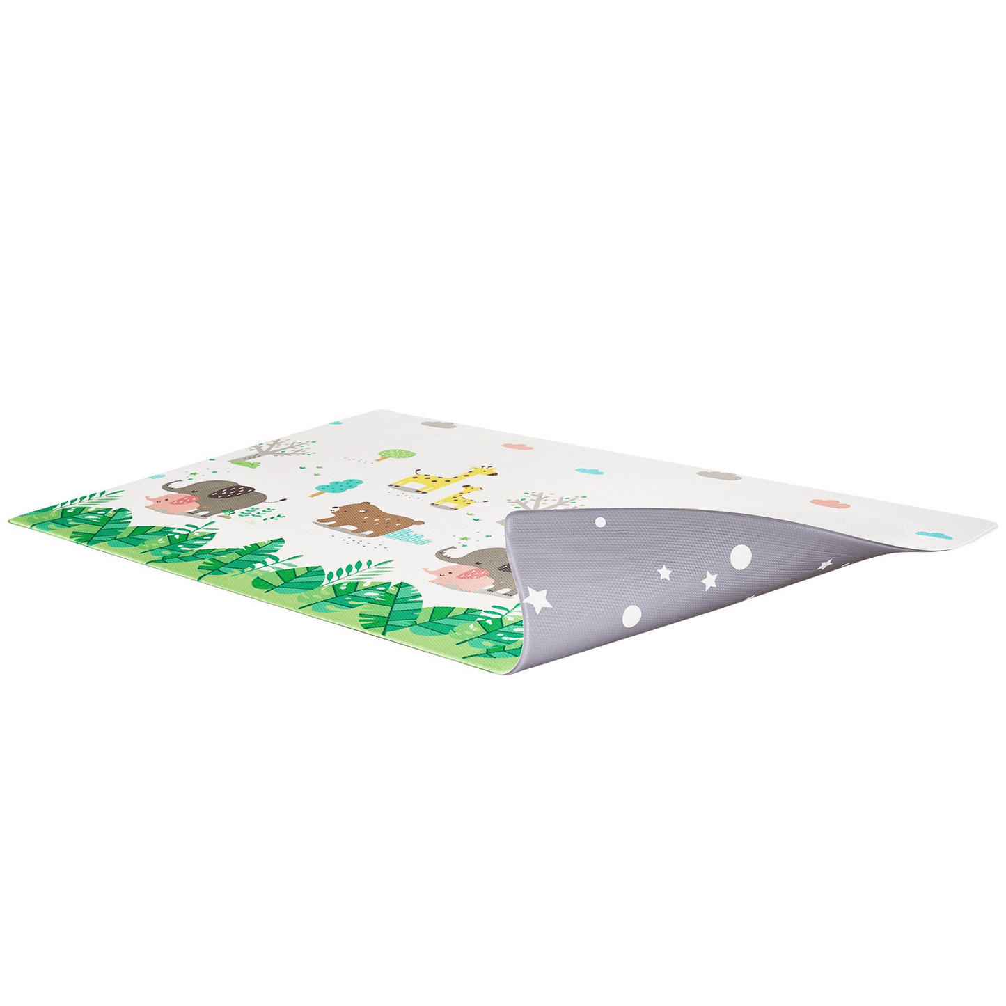 VEVOR 55"x82" Baby Play Mat Kids Crawling Soft Activity Floor Playmat 2 Side