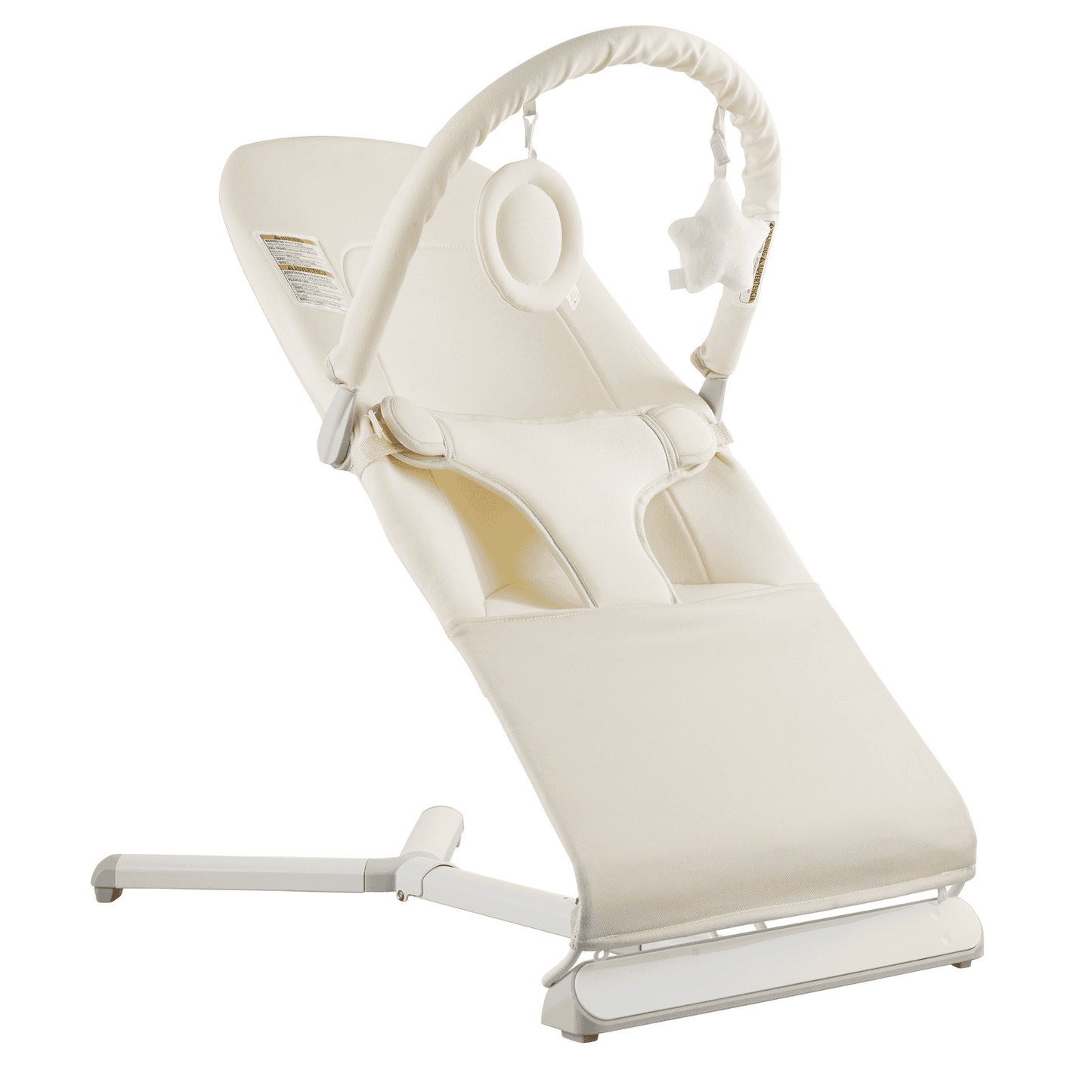 VEVOR Baby Bouncer Folding Bouncer Seat Chair for Babies 0-9 Months with Toy Bar