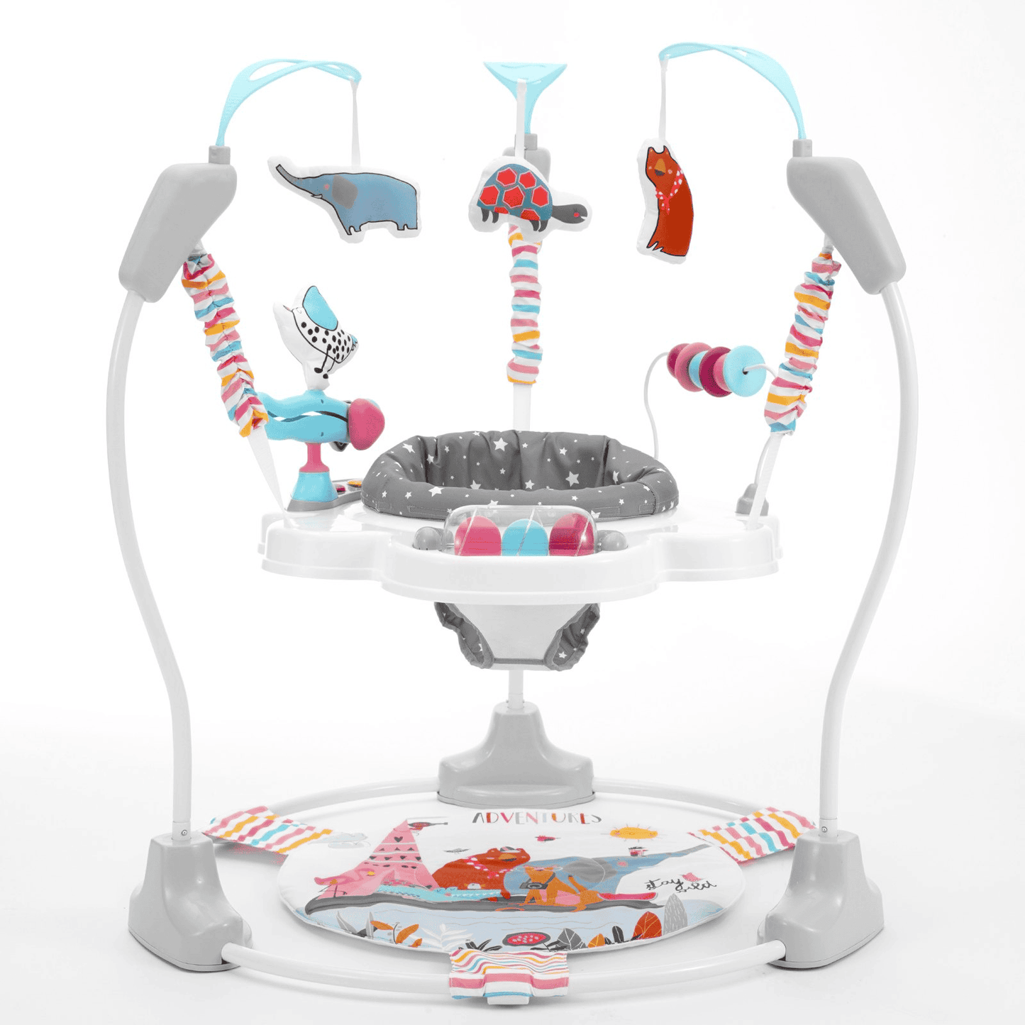 VEVOR Baby Bouncer Activity Center Baby Jumper Jumperoo with Toys Music Lights