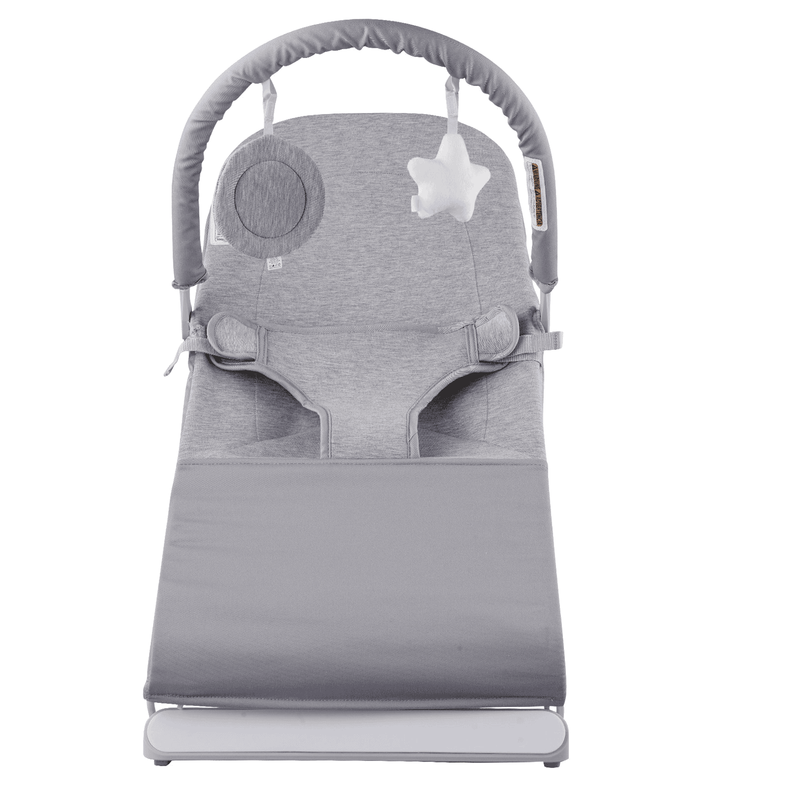 SnuggleBounce™ Baby Bouncer Seat – Foldable Infant Chair with Toy Bar for Babies 0-9 Months