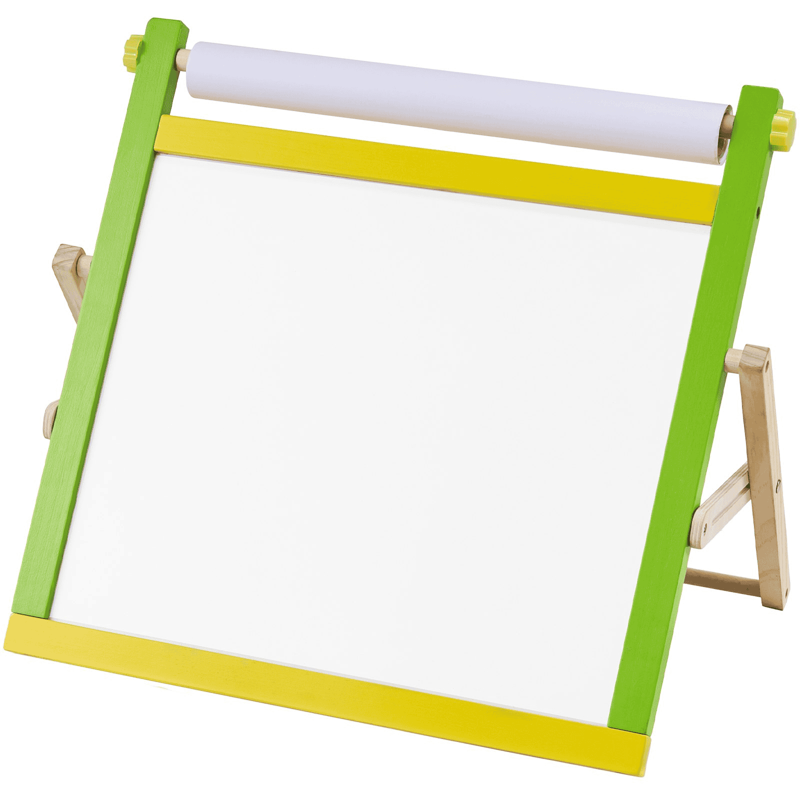 VEVOR 3-in-1 Tabletop Kids Art Easel Double-Sided Magnetic Whiteboard Chalkboard