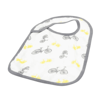 Traveler Bamboo Muslin Snap Bibs 3PK