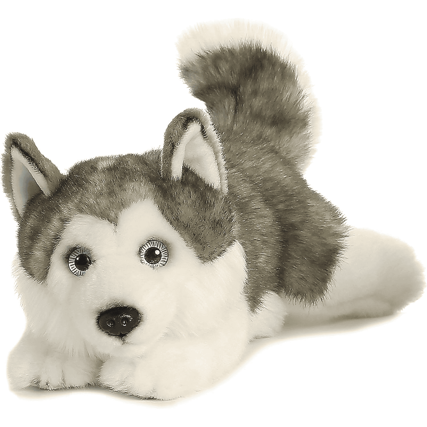 Aurora Husky Lying Miyoni Plush 11"