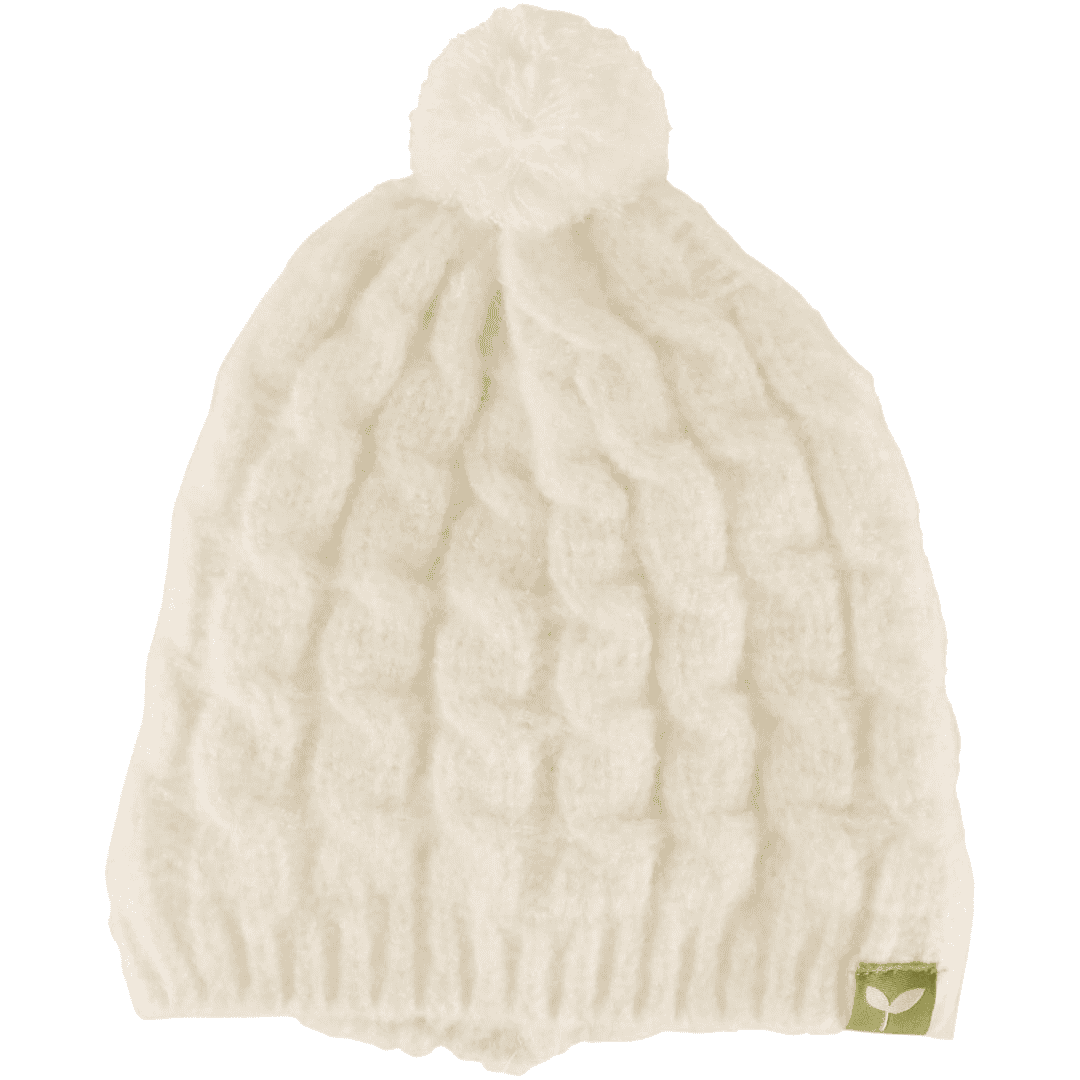 Kushi-riki | Kids Fleece Lined Snow Bunny Beanie