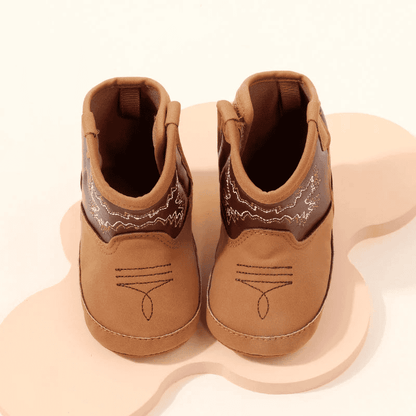 Soft Breathable Western Baby Boots