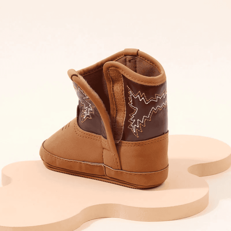 Soft Breathable Western Baby Boots