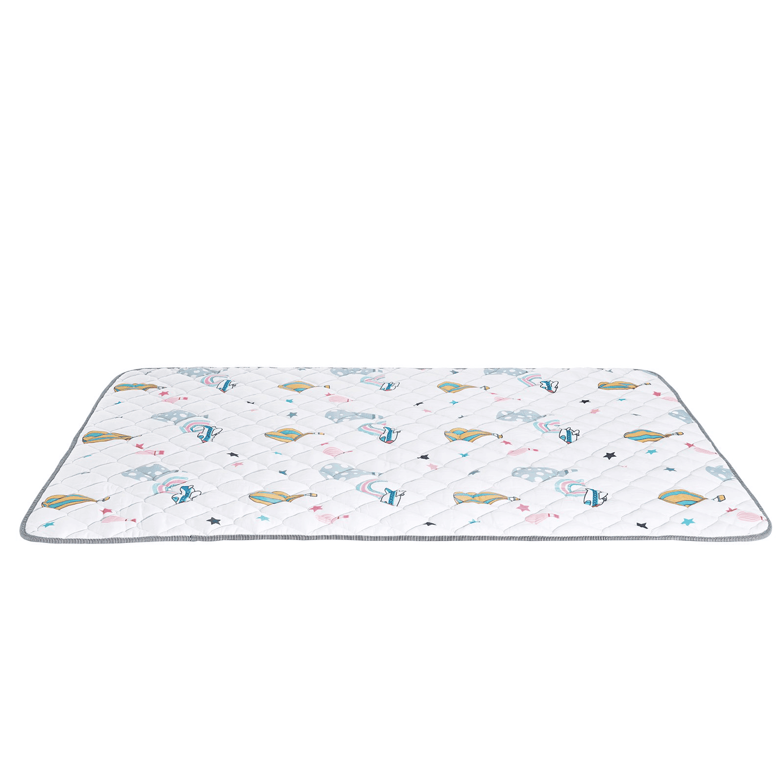 VEVOR 59"x79" Baby Play Mat Kids Crawling Soft Floor Playmat Infant Activity Mat