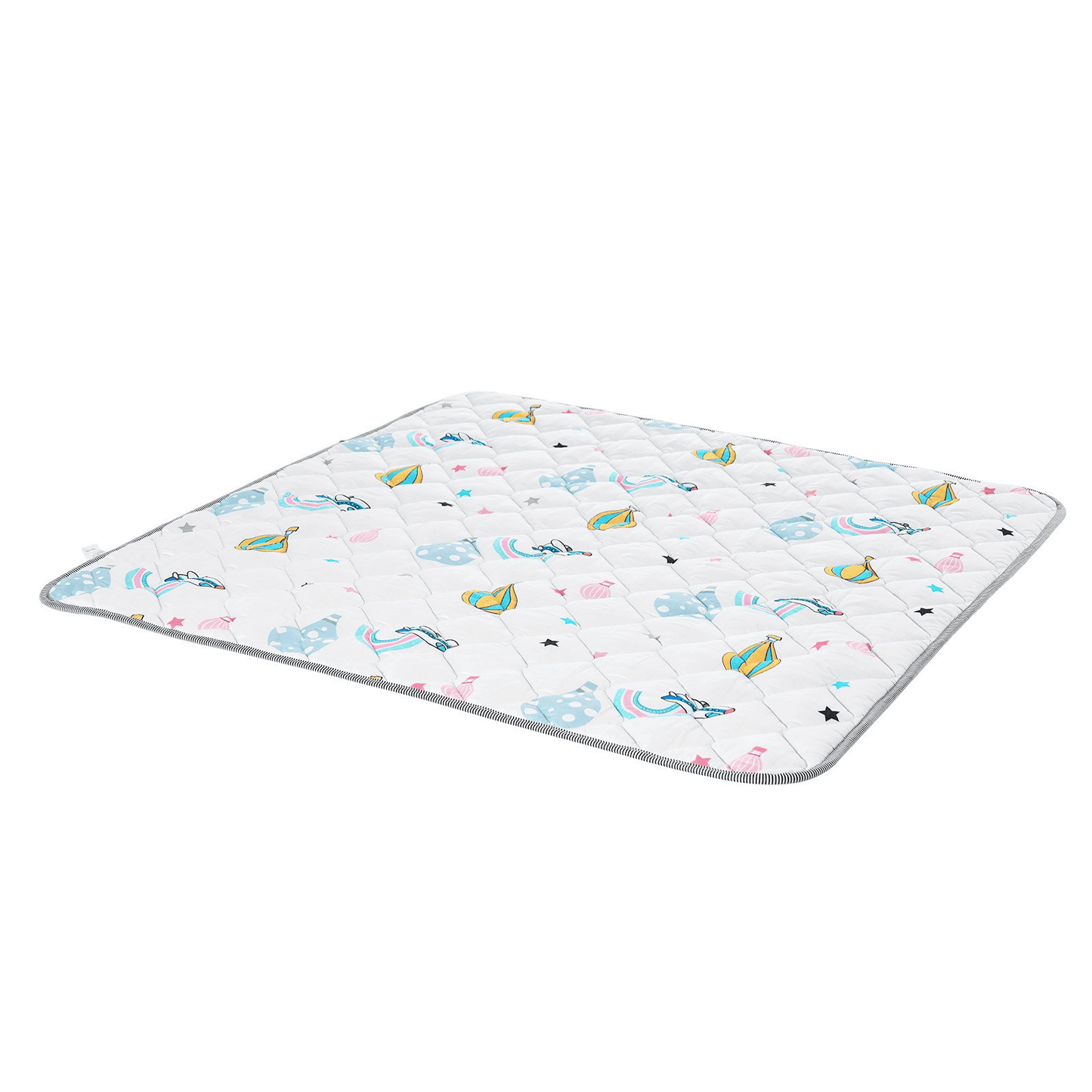 VEVOR 50"x50" Baby Play Mat Kids Crawling Soft Floor Playmat Infant Activity Mat