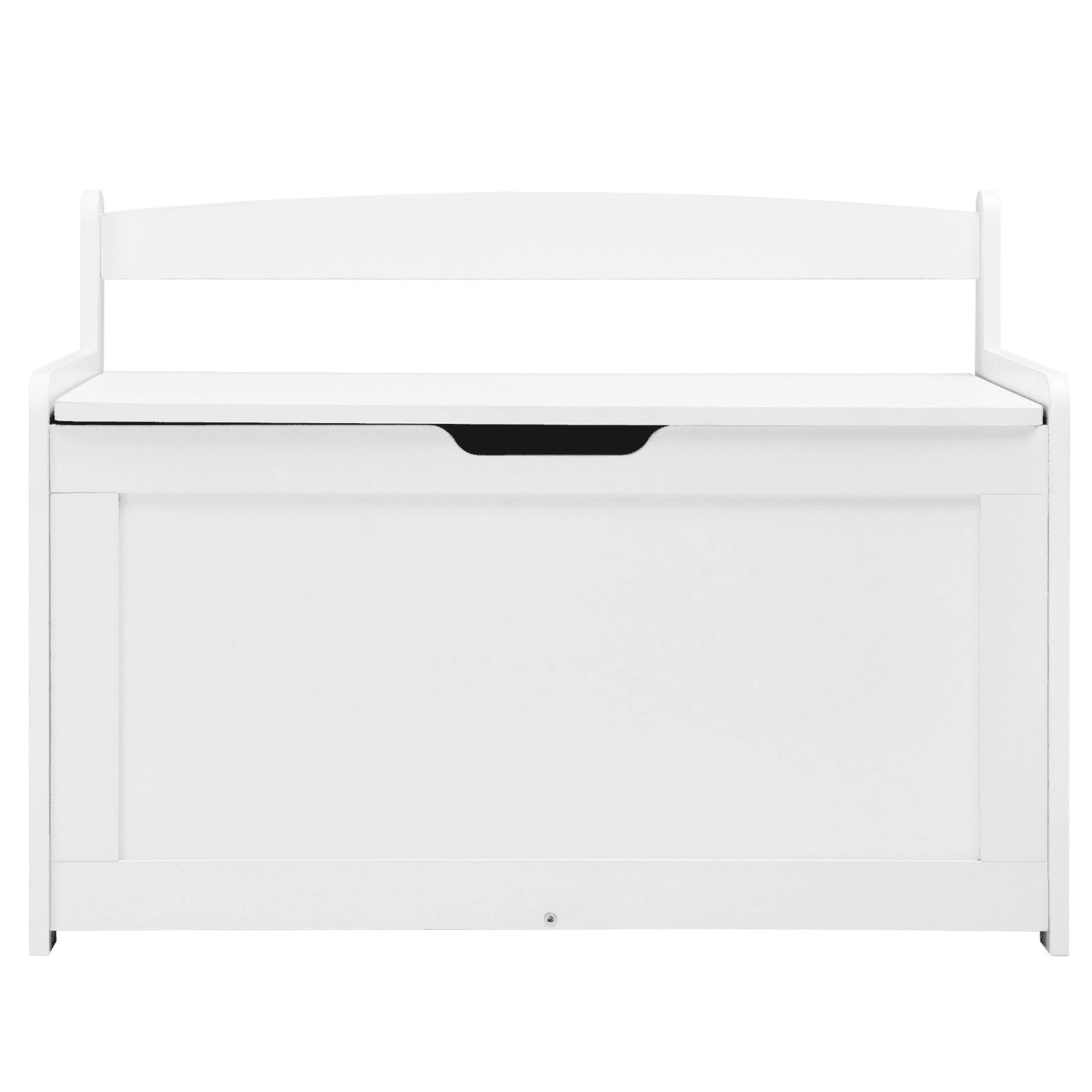 VEVOR Kids Toy Storage Bench Wooden Toy Box Chest 32.68 x 17.91 x 24.02" White