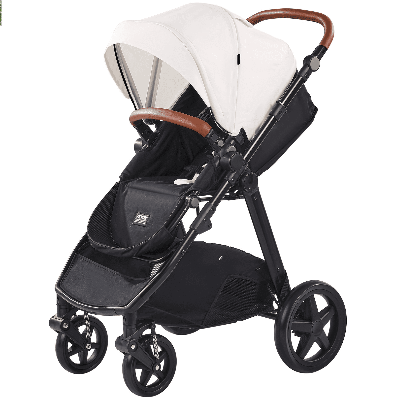 Stroller Travel System With Bassinet Playard Baby Combo Set 2-in-1 White