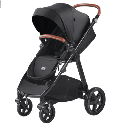 Stroller Travel System With Bassinet Playard Baby Combo Set 2-in-1 Black