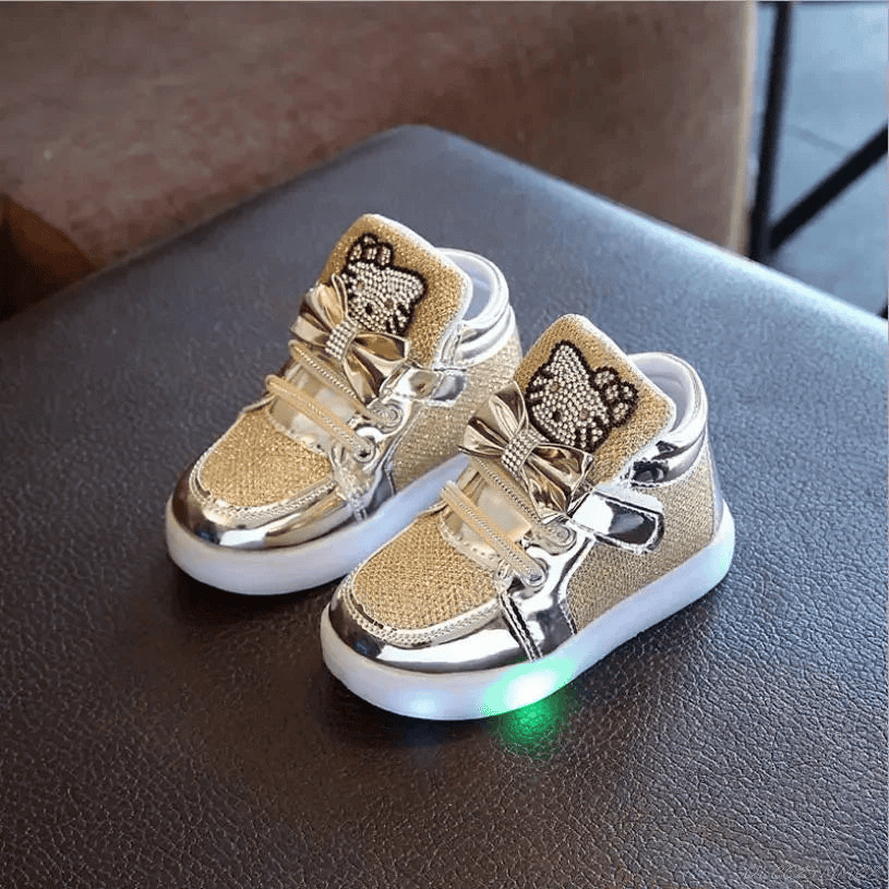 Breathable LED Fashion Luminous Shoes for Children