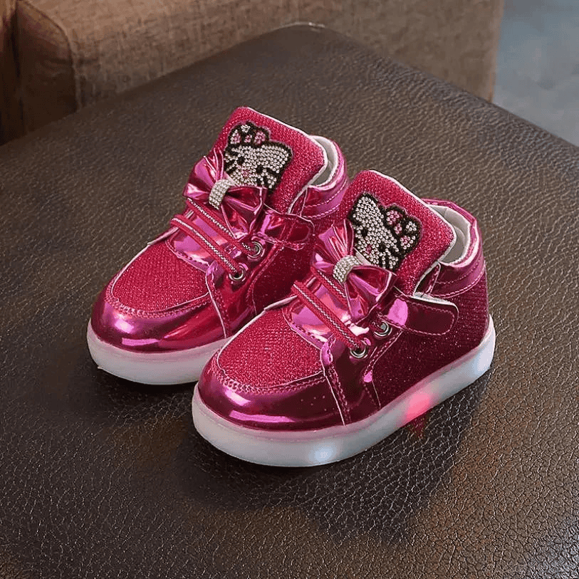 Breathable LED Fashion Luminous Shoes for Children