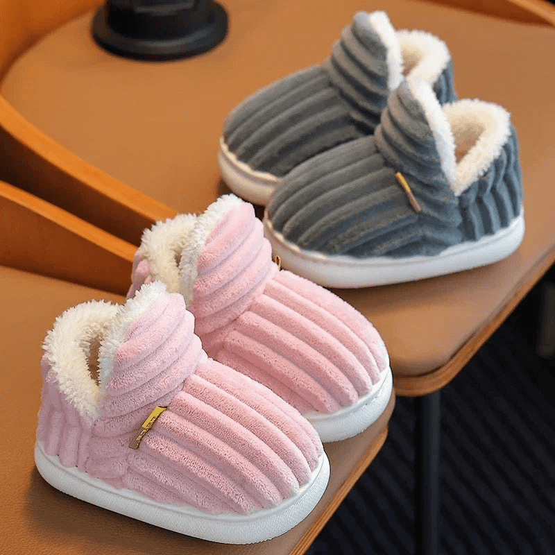 Multicolored Warm and Breathable Non-slip Slippers for Children