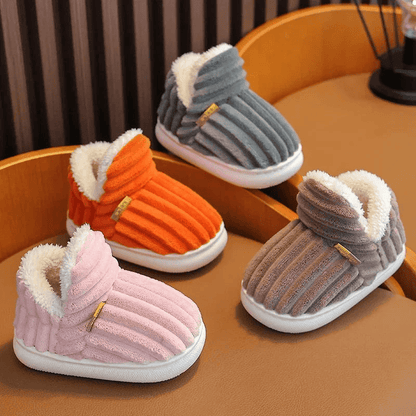 Multicolored Warm and Breathable Non-slip Slippers for Children