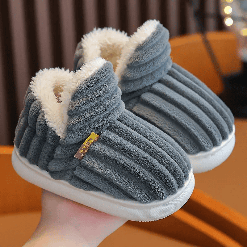 Multicolored Warm and Breathable Non-slip Slippers for Children