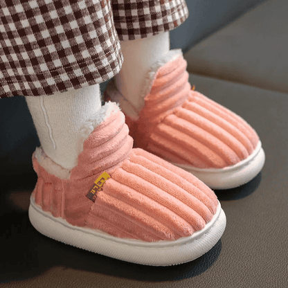 Multicolored Warm and Breathable Non-slip Slippers for Children