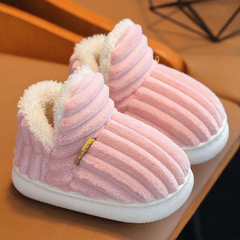 Multicolored Warm and Breathable Non-slip Slippers for Children