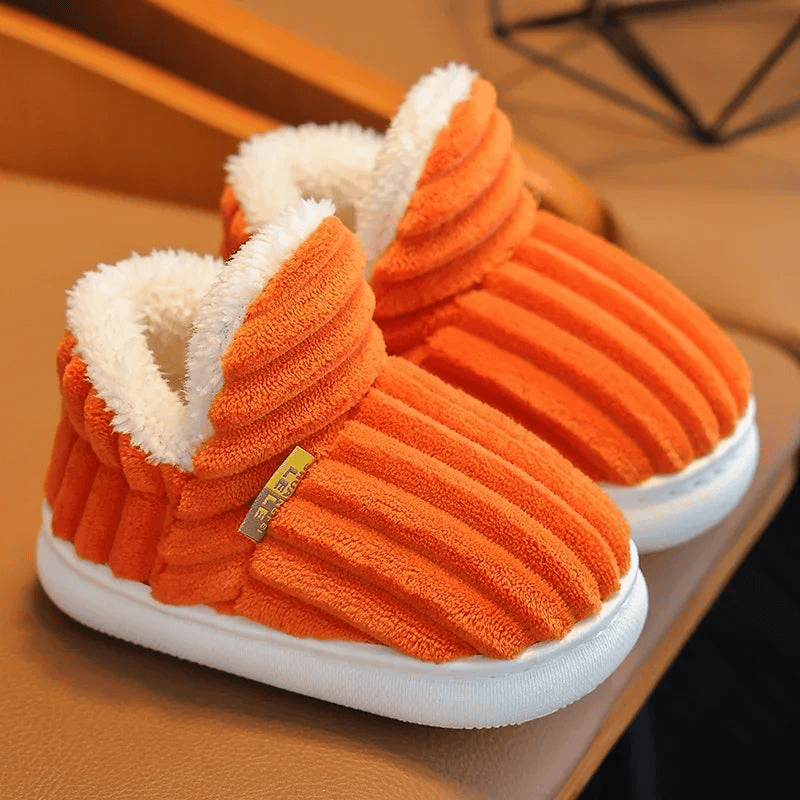 Multicolored Warm and Breathable Non-slip Slippers for Children