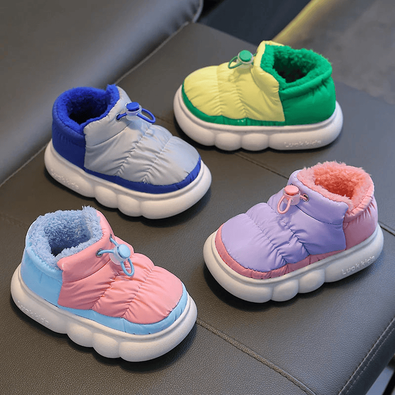 Multicolored Waterproof and Breathable Padded Shoes for Children