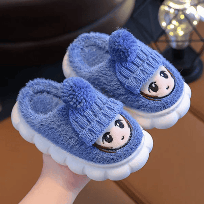 Cartoon Indoor Warm Slippers for Children