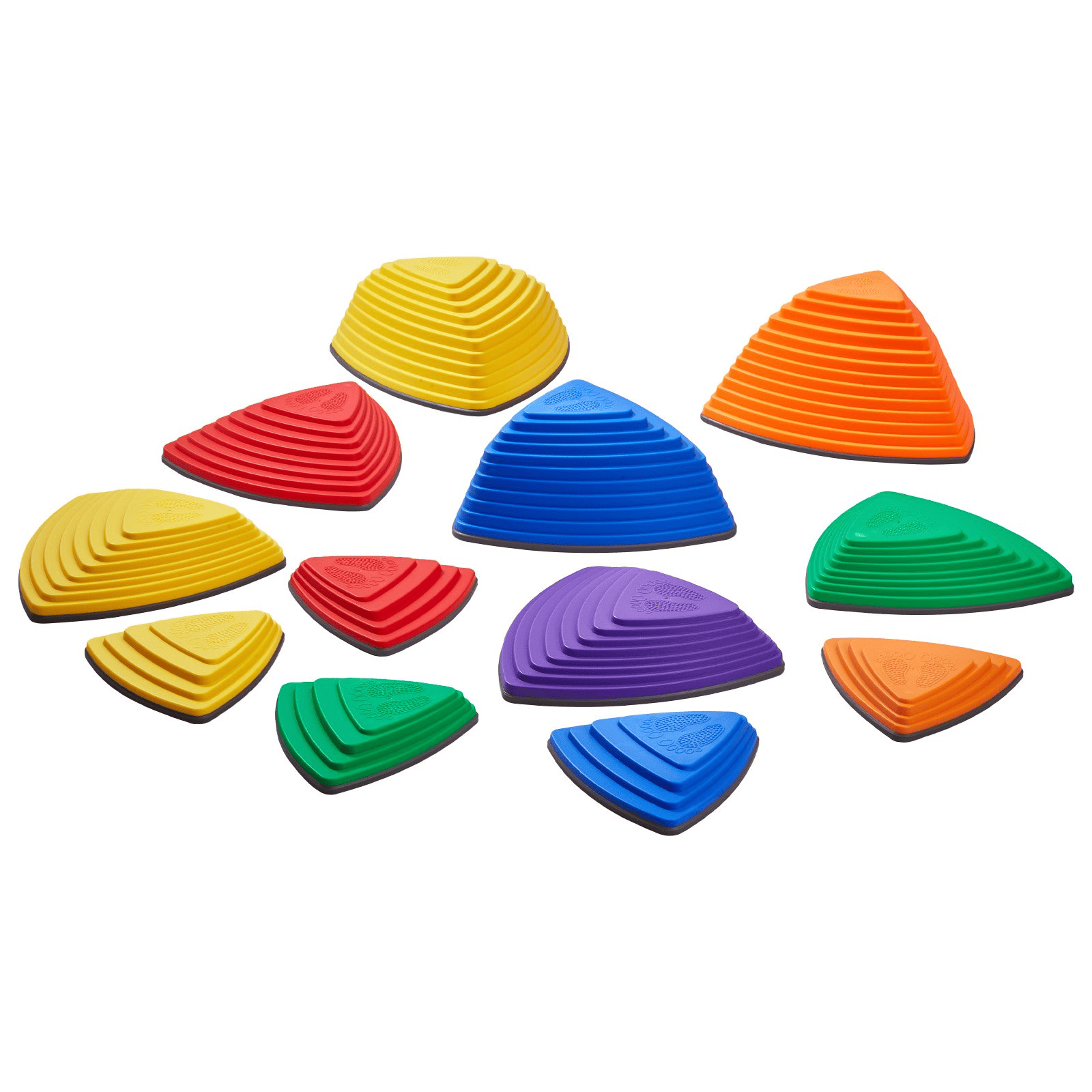 VEVOR Kids Balance Stepping Stones Sensory Obstacle Course 12 PCS Outdoor Indoor