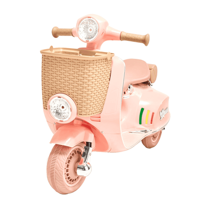 Christmas Gift! Kids Ride on Motorcycle 12V Electric Motor Trike with LED for Kids Aged 3+