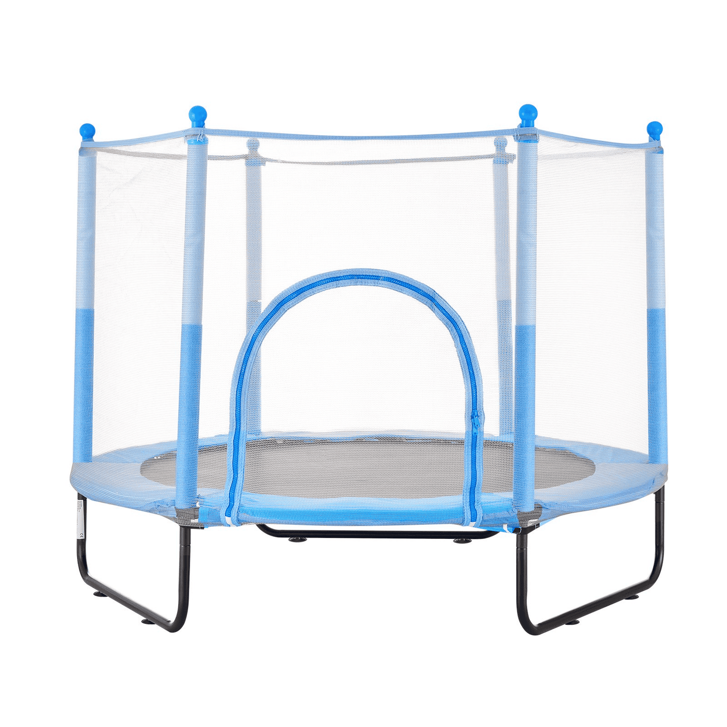 60" Trampoline for Kids Mini Toddler Trampoline with Net Indoor Outdoor