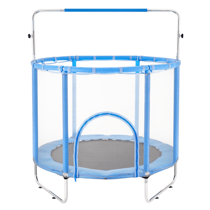 55" Trampoline for Kids Mini Toddler Trampoline with Net Indoor Outdoor