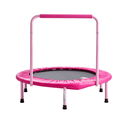 36" Trampoline for Kids Foldable Mini Toddler Trampoline Indoor Outdoor