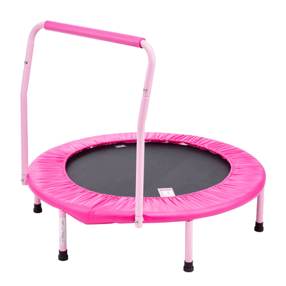 36" Trampoline for Kids Foldable Mini Toddler Trampoline Indoor Outdoor