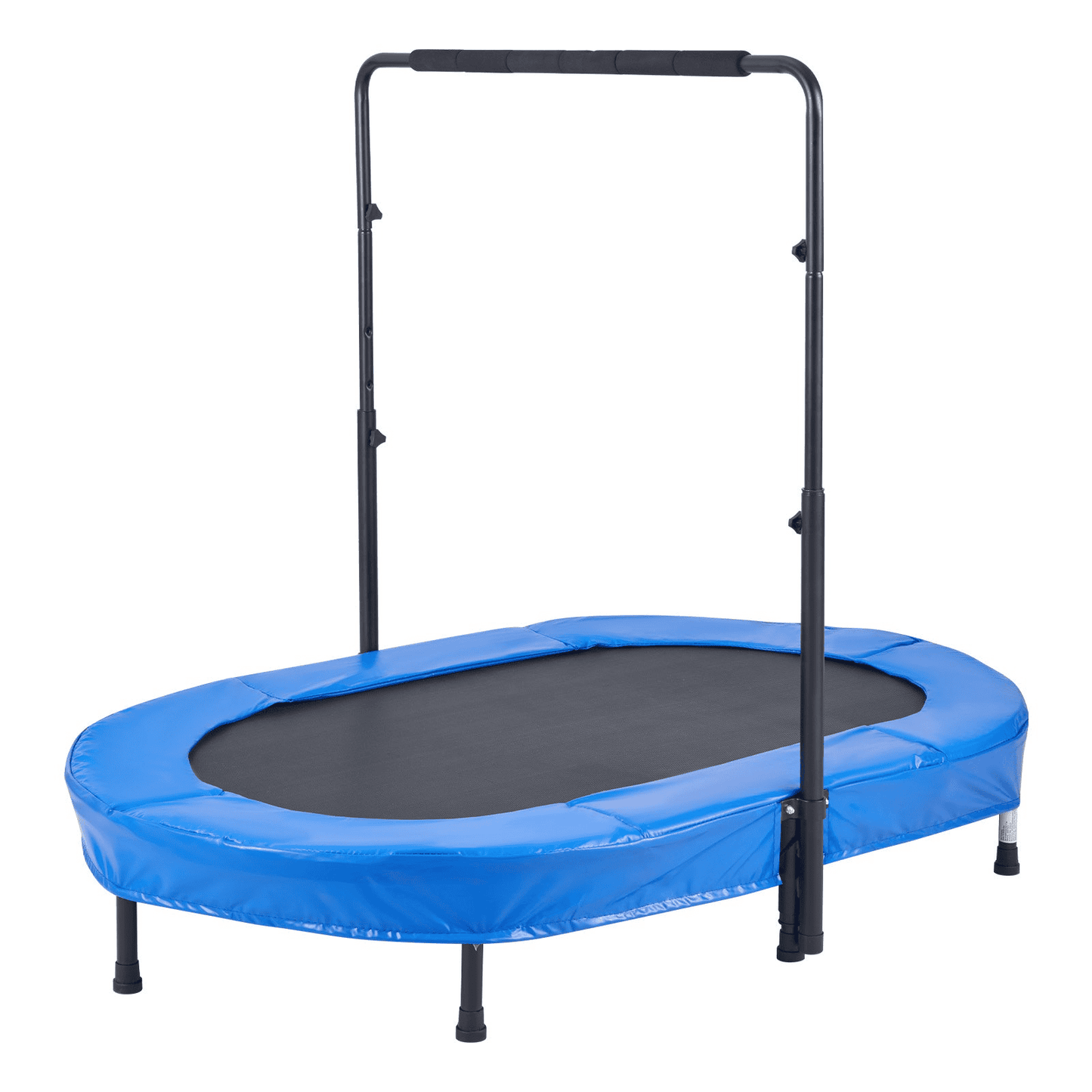 56" Trampoline for Kids Foldable Mini Toddler Trampoline Indoor Outdoor