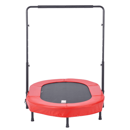 56" Trampoline for Kids Foldable Mini Toddler Trampoline Indoor Outdoor